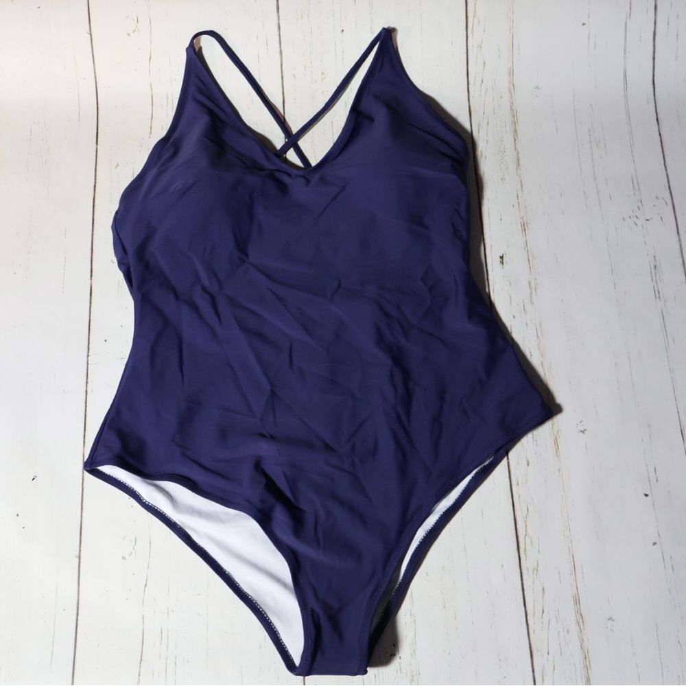 Elegant Navy Women's Swimsuit